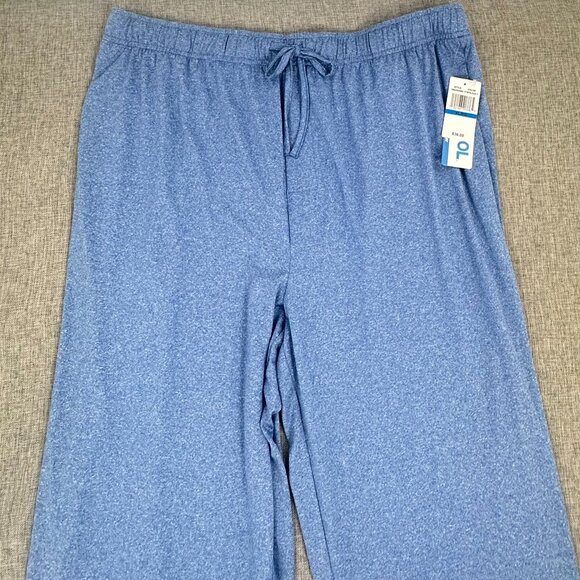 NEW! Mens 32 Degrees Cool Nightwear PJ Pants Blue XL Soft Comfy Drawstring $36 - Picture 4 of 12
